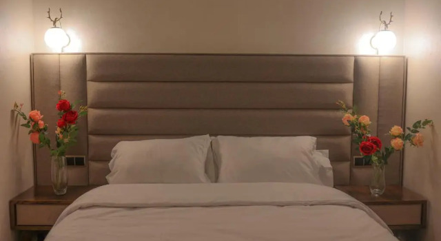 Lüks çift kişilik oda Hôtel Des Lilas