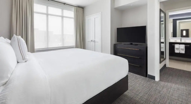 Двухместный люкс c 1 комнатой Residence Inn Long Island Garden City