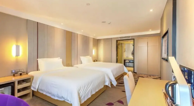 Двухместный семейный номер Standard с видом на город Lavande International Hotel Wuhan Jiedaokou University of Technology Mafangshan Campus Branch
