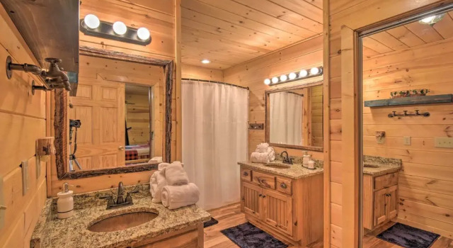 Коттедж Dreamy Ellijay Resort Cabin w/ Game Room & Decks!