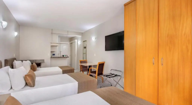 Трёхместный номер Executive Plaza Inn American Loft - Barra Funda