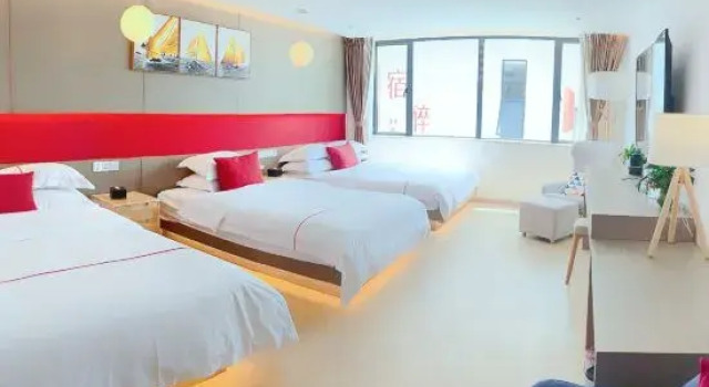 Семейный люкс с балконом Suzui Inn（Jiaochangwei Store）