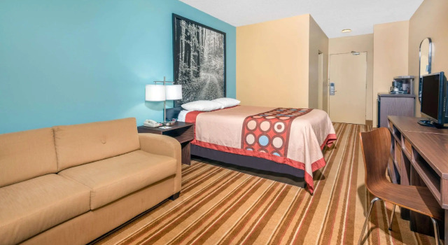 Двухместный номер Standard Цокольный этаж Super 8 by Wyndham Thunder Bay