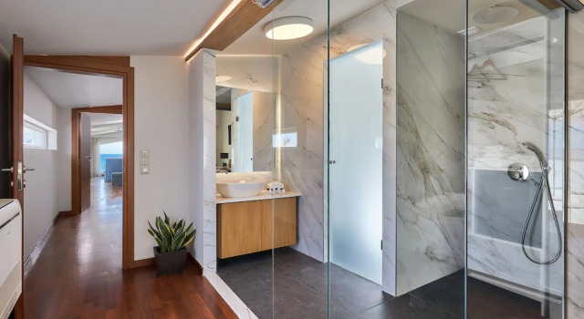 Вилла Luxury с 6 комнатами с балконом Rodo Seafront Villa with private pool