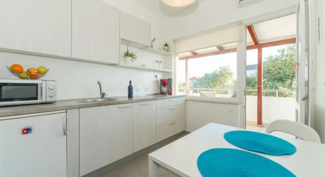 Студия с балконом Apartments Keran