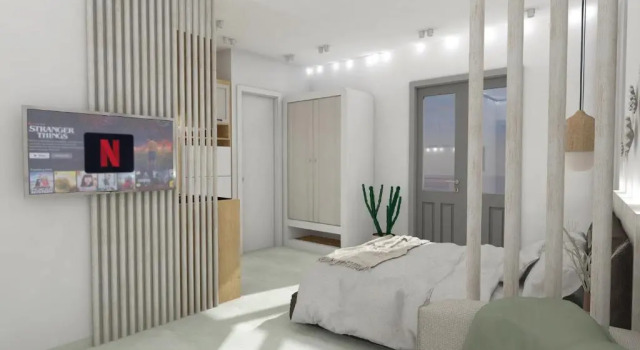 Коттедж c 1 комнатой Santorini Garden Homes