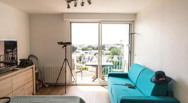 Appartement vue panoramique mer, prêt de vélos, WIFI, Rezerwuj Apartament Quiberon 