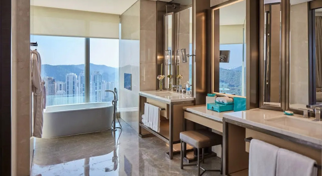 Двухместный люкс Grand Deluxe Meixi Lake Hotel, a Luxury Collection Hotel by Marriott, Changsha