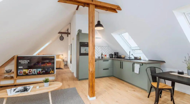 Студия Deluxe Apartments Kassebohmer Weg