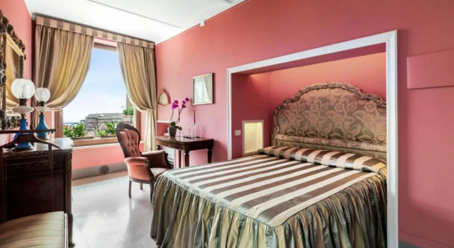 Люкс с видом на город Residenza dEpoca Palazzo Borghesi