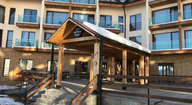 Panorama Apartments New Gudauri, Rezerwuj Apartament Hotele w Mtkheta-Mtianeti z basenem, Basen