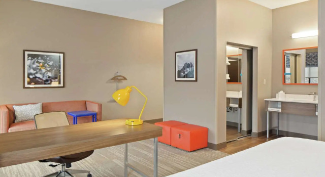 Двухместный люкс Hampton Inn & Suites Spokane Valley