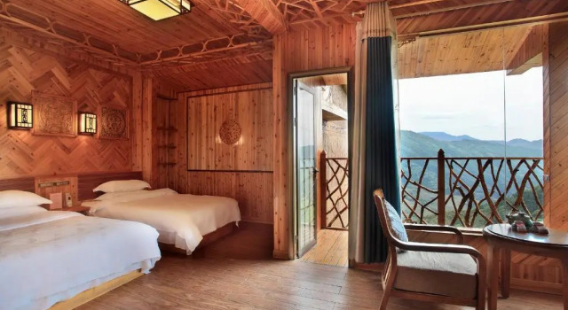Двухместный номер Standard с красивым видом из окна Baike Boutique Hotel
