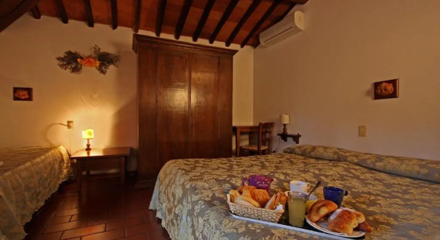 Standard- tredobbelt værelse Hotel Tenuta Il Burchio