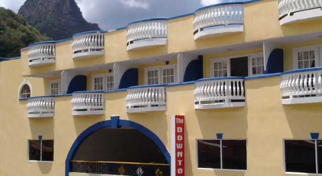 The Downtown Hotel, Book Hotel Soufriere Saint Lucia