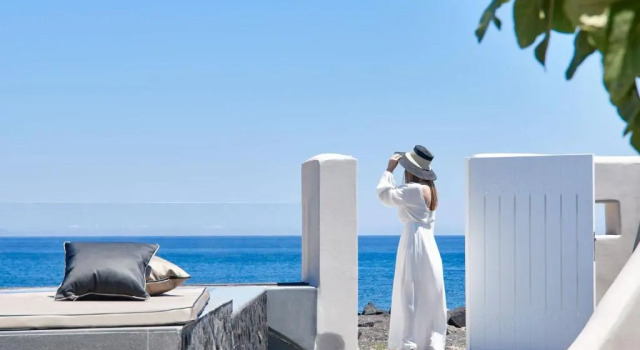 Вилла c 1 комнатой рядом с пляжем Incognito Beach Villa Santorini