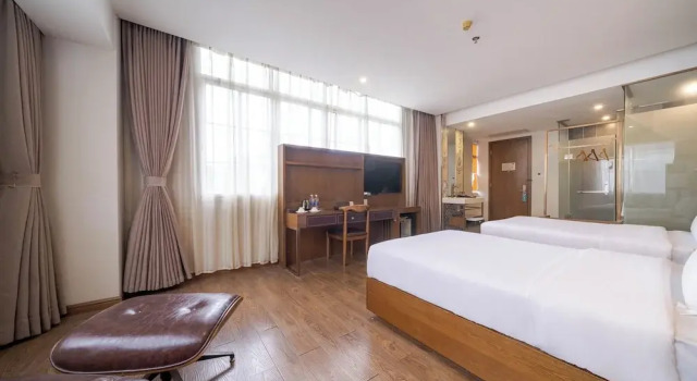 Двухместный номер Luxury с видом на город Xicheng Hotel Guangzhou Baiyun Mamu Subway Station Branch