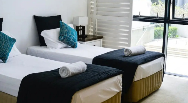 Номер Standard с 2 комнатами с балконом и с красивым видом из окна Aria Apartments