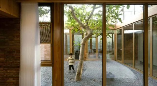 Люкс с видом на внутренний двор Beijing Leisu Designer Boutique Homestay