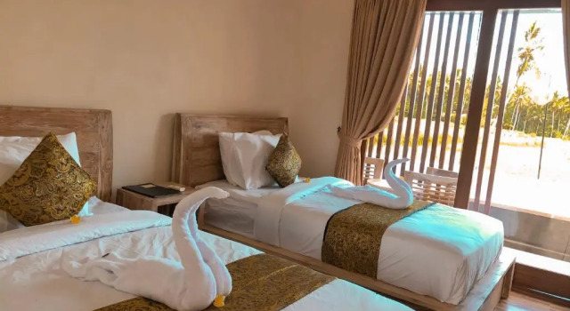 Двухместный номер Standard с видом на бассейн The Sawah Resort & Villa
