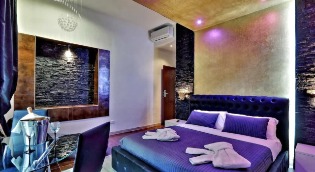 Полулюкс Deluxe Suite Paradise Rome Guest Rooms