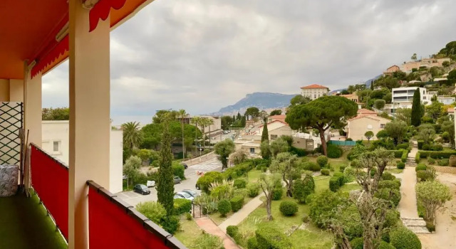 Charmant 2 Pièces Vue sur Mer et MONTE-CARLO à ROQUEBRUNE CAP MARTIN, Rezervovat Apartmán Hotely v Monako s parkováním, Parkování