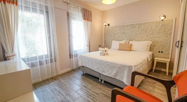 Deluxe Dvoulůžkový s manželskou postelí pokoj Nirvana Otel