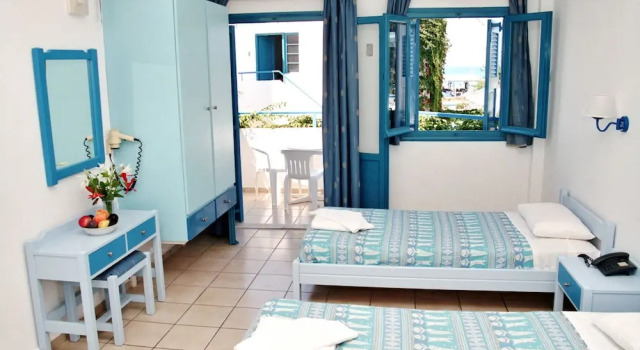 Студия с балконом Galeana Beach Hotel