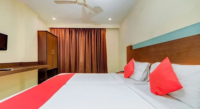Трёхместный номер Deluxe Hotel O Kachiguda Railway Station