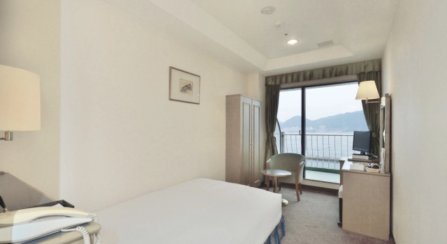 Одноместный номер Standard с видом на океан Shimonoseki Grand Hotel