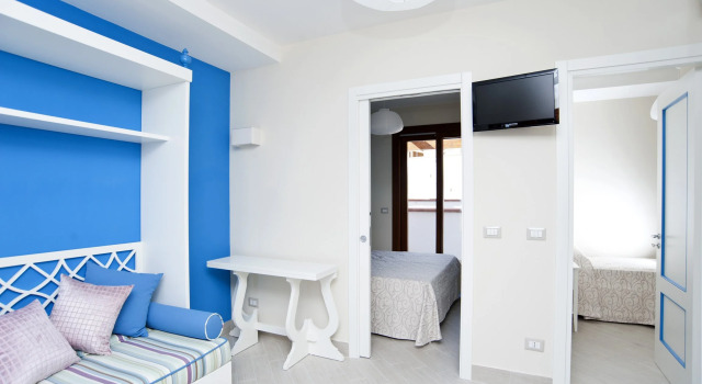 Апартаменты семейные с видом на море Hotel Residence Il Porto