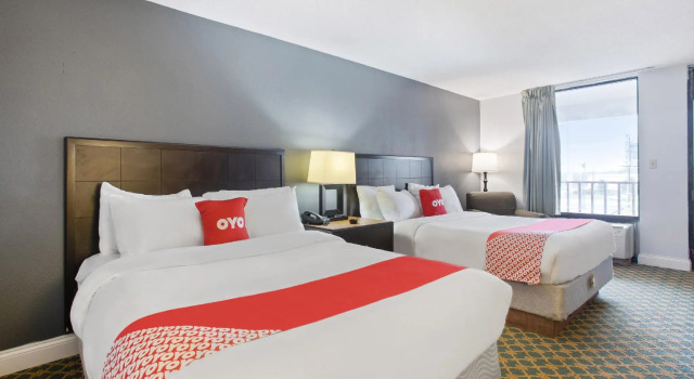 Четырёхместный номер Standard OYO Hotel Cumberland Hwy 127 KY