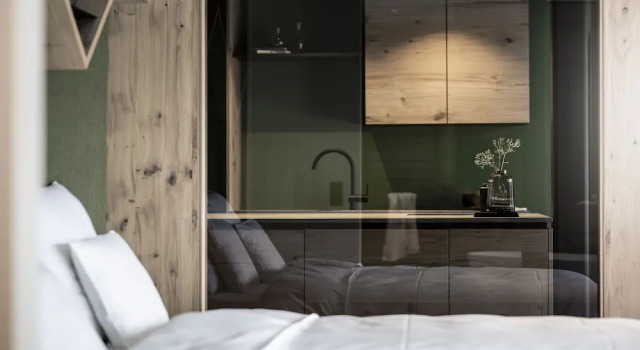 Апартаменты Luxury с балконом и с видом на горы Aparthotel My Daum