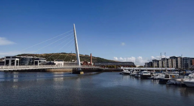 Апартаменты Penthouse Swansea Marina City Centre 100m from Beach