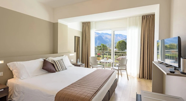 Двухместный номер Standard с балконом и с видом на горы Hotel Vischi