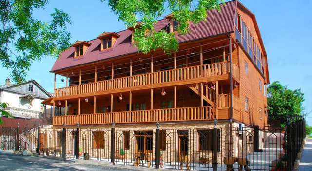 Guest House La Terrasa, Rezervasyon Otel Gudauta district otoparklı oteller, Otopark