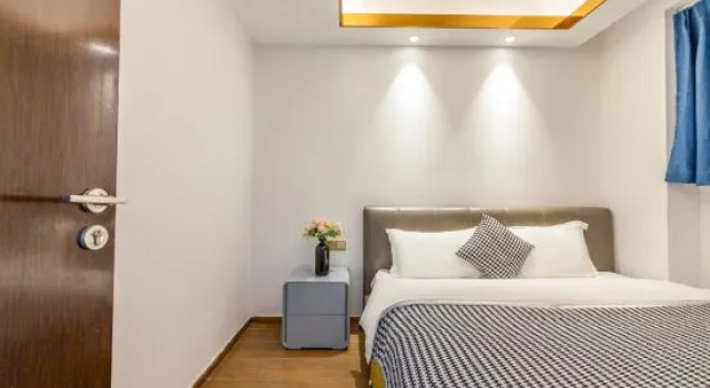Четырёхместный люкс с 2 комнатами с видом на море Xunliao Bay Panoramic Seaview Holiday Apartment