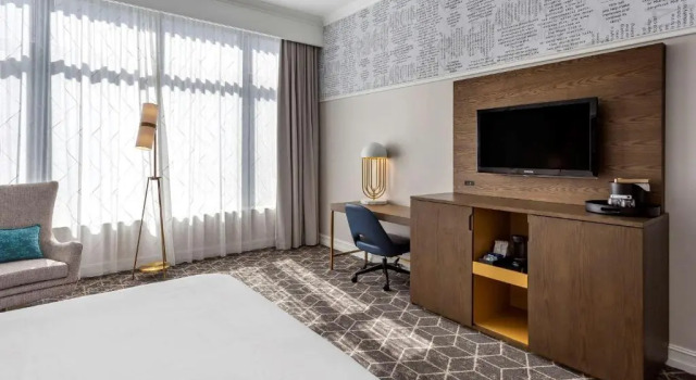 Номер Standard с красивым видом из окна Hilton Vacation Club Hotel Blake Chicago