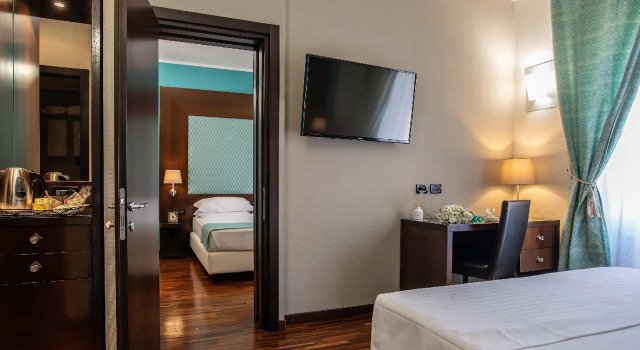 Четырёхместный номер Standard Merulana Inn Guest House