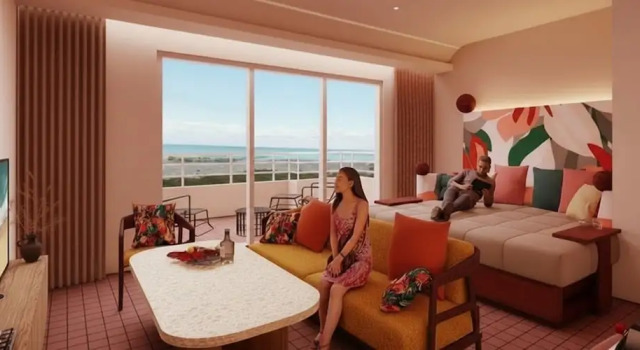 Двухместный номер Standard с балконом и с видом на сад THE NEST ISHIGAKI
