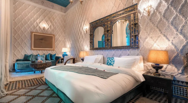 Люкс Ambassador Riad Maison Bleue and Spa