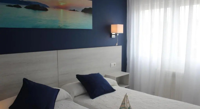 Двухместный номер Standard с видом на море Hotel Playa de Sardiñeiro