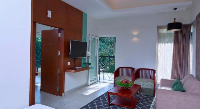 Студия с балконом The Woods Resorts Wayanad