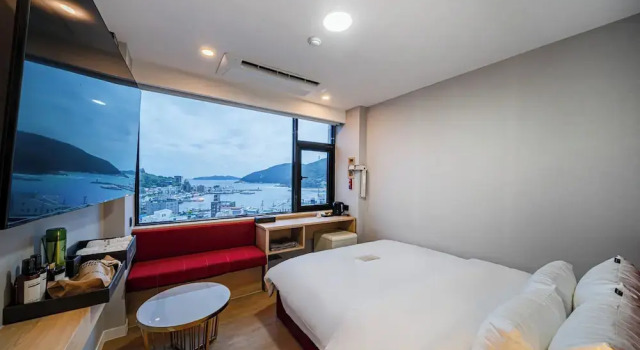Двухместный номер Standard Geoje-Si Hound Hotel Jangseungpo