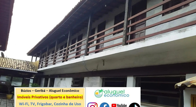 Búzios  Geribá  Suítes - Aluguel Econômico