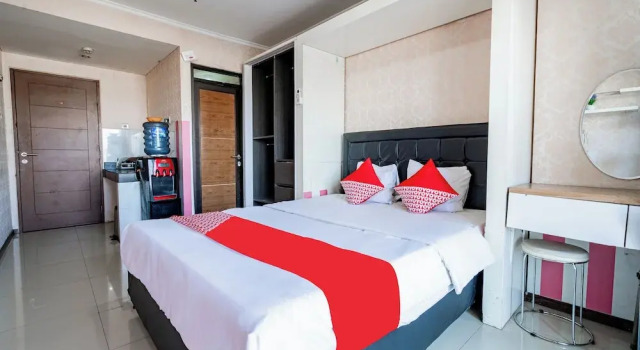 Deluxe pokoj OYO 94150 Gateway Apartment Pasteur By Eldian