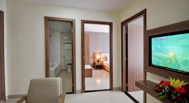 Семейный номер Standard с балконом и с видом на горы Rigel Hotel