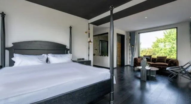 Кровать в общем номере Yixing Zhanhe Garden·Ethereal·Beautiful Accommodation for the Heart (Longchishan)