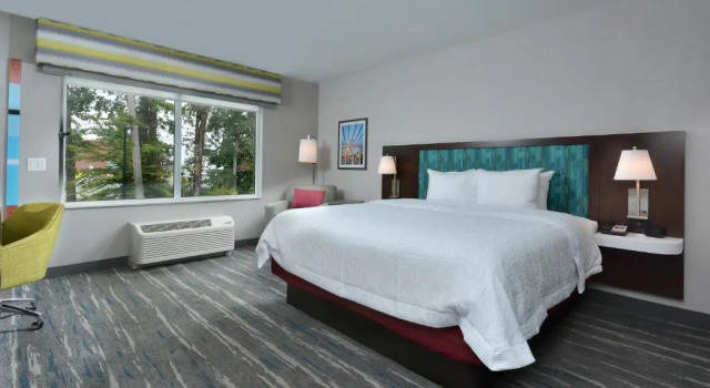 Двухместный номер Hearing Accessible Hampton Inn & Suites Charlotte North I 485