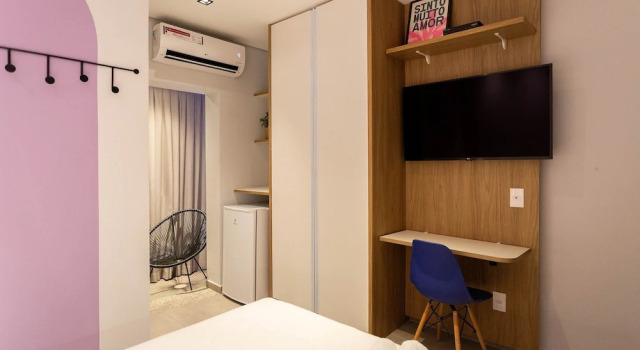 Двухместный номер Standard Coliving Vila Mariana - suítes novas próximas ao Parque Ibirapuera